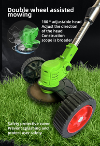 Recortadora de Césped Inalámbrica de 21V, Herramienta Eléctrica de Jardín Recargable, Desbrozadora Manual, Recortadora de Hierba Inalámbrica - Product Image 4