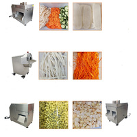 50 Kg/u Commerciële Groente-en Snijmachines