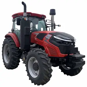 Top Quality AC Cabin 4wd 150hp 4x4 Agricultural Machinery Cheap Price Dual Stage Clutch Tractors With Swing Draw Bar
