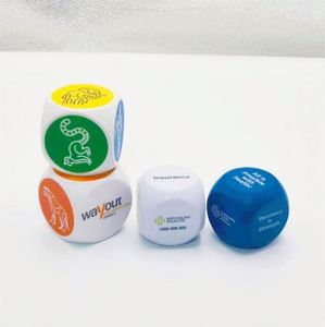 Balle anti-stress carrée personnalisée, en mousse souple, jouet sensoriel pour jeux et cadeaux promotionnels - Product Image 2