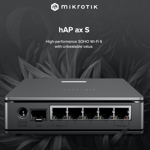 Mikrotik HAP AX S Router ประสิทธิภาพสูง SOHO Wi-Fi 6ที่ไม่สามารถเอาชนะได้ - Product Image 2