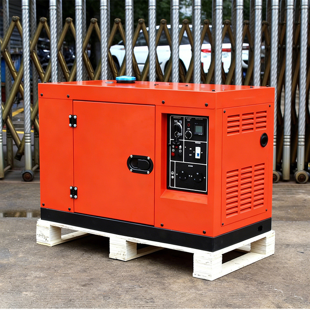 10kva Silent Diesel Generator Small Auto-Start 220V 8KW Portable Power Source for Household Use Power