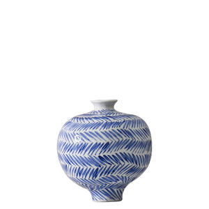 중국식 창의적인 청화백자 도자기 예술 화병, 현대적인 고급 꽃꽂이 수경 장식품 - Product Image 4