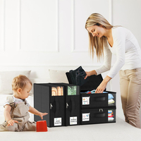 Ensemble de draps de lit pliable pour la maison organisateur de placard Cube literie housses de couette boîte de rangement drap de lit boîte d'emballage