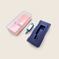 Flacon de parfum avec boîte PVC PET Blister Emballage Inserts Plateau Full Face Seal Recyclable Blister