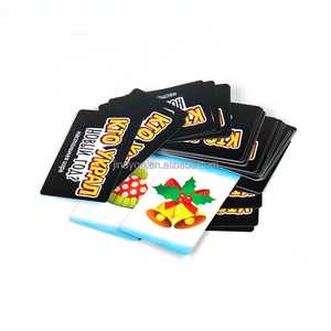 Giochi <span class=keywords><strong>di</strong></span> natale personalizzati che giocano <span class=keywords><strong>a</strong></span> giochi <span class=keywords><strong>di</strong></span> carte per famiglie divertenti giochi da tavolo da campeggio incredibili <span class=keywords><strong>caccia</strong></span> al tesoro per bambini con scatola - Product Image 2