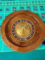 Roulette de 20 pouces avec double zéro ou avec simple zéro