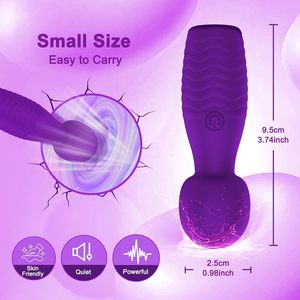 Mini Vibratore USB a Forma di Uovo con Telecomando per Stimolazione del Punto G, Potente Massaggiatore Personale Femminile - Product Image 3