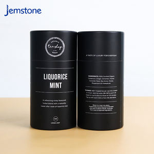 Custom Eco-friendly Tea Blend Cardboard Cylinder <b>Gift</b> <b>Box</b> Packaging Coffee Loose Tea Kraft Paper Tube Packaging - Product Image 4