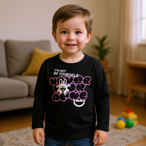 เสื้อยืดแขนยาวเด็กผู้หญิง ผ้าฝ้ายเนื้อนุ่ม สวมใส่สบาย ขายส่งจากโรงงานผู้ผลิต - Product Image 3