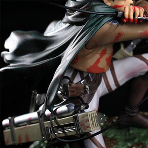Figura de Acción de Anime Japonés, <span class=keywords><strong>Shingeki</strong></span> <span class=keywords><strong>No</strong></span> <span class=keywords><strong>Kyojin</strong></span>, Ackerman, Versión de Batalla, 18 cm, Modelo de PVC, Juguete Decorativo, 7.1'' - Product Image 5