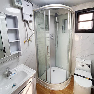 <span class=keywords><strong>Casa</strong></span> Mobile Prefabbricata di Lusso da 20 Piedi Pronta per la Spedizione, 2 Camere da Letto, Bagno, Cucina, <span class=keywords><strong>Casa</strong></span> Container Pieghevole ed Espandibile - Product Image 3