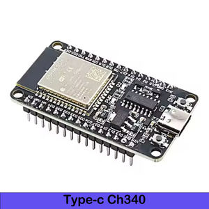 Carte de développement WROOM-32 <span class=keywords><strong>ESP32</strong></span> TYPE-C <span class=keywords><strong>CH340C</strong></span>/ USB CP2102 WiFi + BT Module sans fil double cœur à très faible consommation d'énergie - Product Image 5