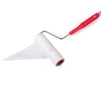 Ausziehbarer langer Griff breit groß 16cm 30 60 90 Blatt Tränen papier Reinigung Tierhaarent ferner Sticky Mop Teppich boden Fussel rollen