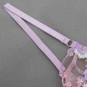 Ellolace Lingerie di Lusso Erotica Floreale Intimo <span class=keywords><strong>Trasparente</strong></span> <span class=keywords><strong>Reggiseno</strong></span> Sexy in Pizzo Outfit Sissy <span class=keywords><strong>Trasparente</strong></span> in <span class=keywords><strong>Tulle</strong></span> Intimo - Product Image 6