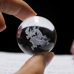 Mini Dragon-bola <span class=keywords><strong>de</strong></span> cristal para <span class=keywords><strong>grabado</strong></span> 3D, Bola <span class=keywords><strong>de</strong></span> <span class=keywords><strong>cuarzo</strong></span> transparente, esferas <span class=keywords><strong>de</strong></span> cristal, artesanal - Product Image 4