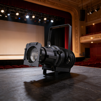 Reflector Ellipsoidal Leko RGBW 4 en 1 de Alta Calidad, 200W 300W, con Zoom, para Escenarios, Estudios de TV