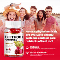 Gummies à la racine de betterave Jiaoming, extrait naturel de betterave à mâcher, complément alimentaire quotidien à base de plantes