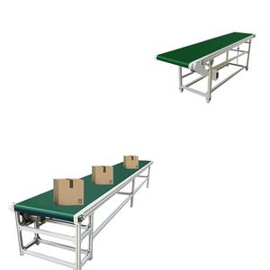 <span class=keywords><strong>2026</strong></span> Yeni Tasarım Yatay Kutu Paketleme Konveyör Bandı Otomatik PVC Bantlı Konveyör 220 v İspanya için - Product Image 6