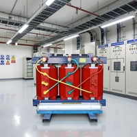 Transformador de Resina Fundida Tipo Seco de 10kV 400V, Personalizado de Fábrica, 50kVA~3150kVA, Bobinado de Cobre, Certificado CE IEC, SCB14, Trifásico, 50Hz