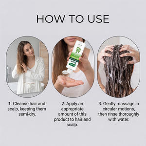 Champú hidratante de Neem que limpia suavemente el cabello, cuida el cabello ligero diariamente y ofrece un cuidado refrescante. - Product Image 5