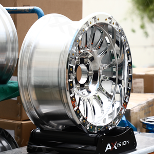 Rines Forjados Beadlock 18x9 20x9 6x135 6x139.7 6x165.1 con Acabado Pulido y Cepillado Personalizado para Nissan Ford F150 Chevy GMC Estilo KMC - Product Image 2