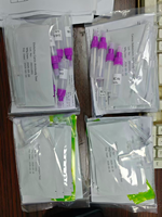 Kaset Tes Cepat Antigen Coronavirus Canine CCV Colloidal Gold Kit Diagnostik Veteriner untuk Perlengkapan Laboratorium Tes Anjing