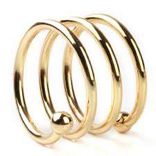 Anneau de serviette en or - Product Image 6