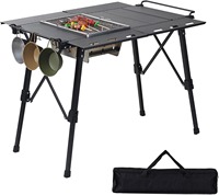 Table pliante en aluminium noirci Igt haut de gamme cuisine tactique multifonctionnelle moderne pour l'application de chambre de Camping en plein air