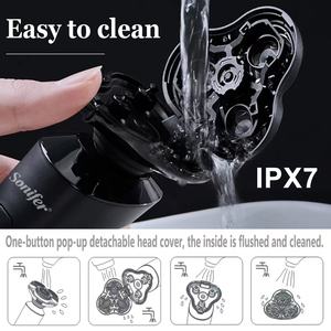 <span class=keywords><strong>Afeitadora</strong></span> Eléctrica Sonifer SF-9531 Profesional, Económica, la <span class=keywords><strong>Mejor</strong></span> del <span class=keywords><strong>2022</strong></span>, Recargable por USB, Lavable, Portátil, Mini Máquina de Afeitar para Hombre - Product Image 2