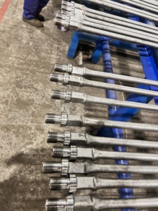 מוט שאיבה 5/8 אינץ' 1 אינץ' API 11 B בעל חוזק גבוה במיוחד לקידוח - Product Image 4