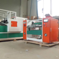 Offre Spéciale : Machine à Rembobiner et à Découper les Rouleaux de Film Étirable et de Feuille d'Aluminium à Double Arbre – Fournisseur