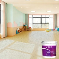 Peinture époxy pour sols ODM/OEM, résistante à l'abrasion, certifiée ISO, pour revêtements de sol en sable coloré et peinture routière