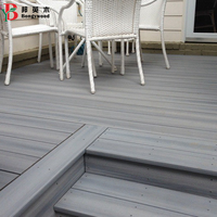 Parquet en bois de haute qualité Planche en bois composite Terrasse en bois composite Decking composite WPC