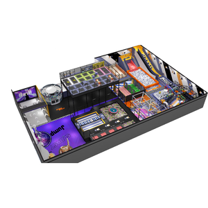 Área de Juegos Interior para Niños, Equipo de Juegos Suaves, Zona de Trampolines con Tobogán y Piscina de Pelotas - Product Image 3