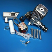 Moteur DLE55 d'origine, 55cc, monocylindre, 2 temps, essence/pétrole, pour avion RC
