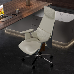 इतालवी लक्जरी चमड़े के बॉस कार्यालय की अध्यक्ष काउहाइड कार्यकारी अध्यक्ष की अध्यक्षता कंप्यूटर कार्यालय डेस्क के अध्ययन के लिए - Product Image 1