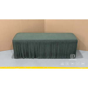 High End Special Design Luxury Console Green Fabric Rectangle Restaurant <b>Tables</b> <b>Coffee</b> <b>Table</b> for Living Room Green Fabric <b>Tables</b> - Product Image 2