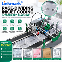 Printer Inkjet Termal Otomatis dengan Pengumpan Gesek untuk Kemasan Sachet Makanan, Kantong Kosmetik, dan Pengkodean Tanggal pada Kemasan Fleksibel