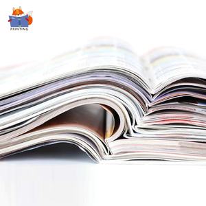 工場直販OEMカスタムマガジンカタログ印刷 ソフトカバー オフセット サドルステッチまたはパーフェクト製本 - Product Image 1