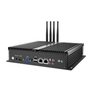 มินิพีซีแบบไร้พัดลม จอแสดงผลแบบ Dual LAN คอมพิวเตอร์ฝังตัวรุ่นใหม่ พร้อม RS485 รองรับปลั๊ก AU US CN EU - Product Image 5