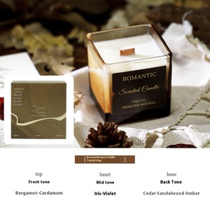 Bộ quà tặng nước hoa gia dụng sang trọng, gồm nến thơm sáp đậu nành và bộ khuếch tán tinh dầu dạng que, thích hợp làm quà tặng - Product Image 4