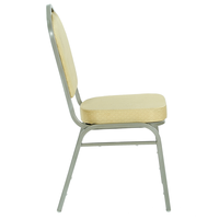 Chaises de réception empilables en aluminium Royal, pour intérieur/extérieur, pour mariage, hôtel, banquet, événements, design minimaliste, prix abordable