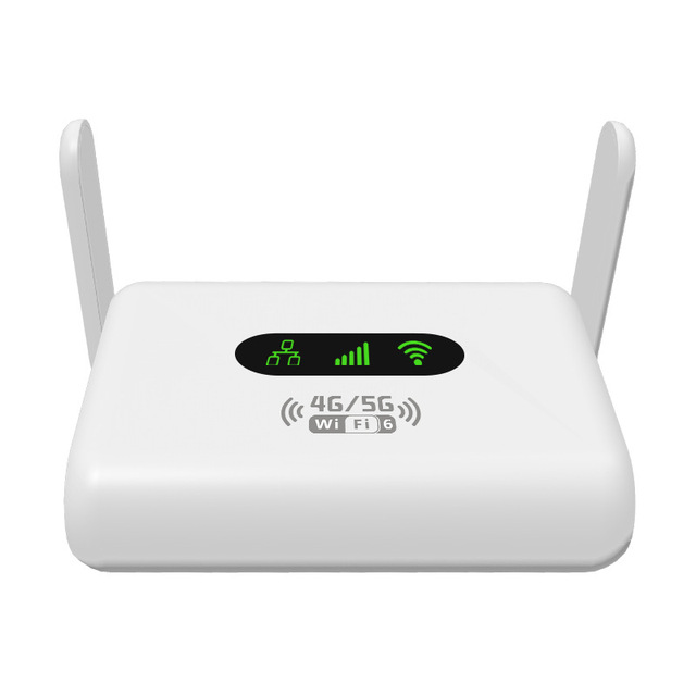 2025 Upgraded SIM Card Slot High Speed WiFi Sharing 5G 4G Dual Mode Wireless CPE Router for Home Office Internet Solution