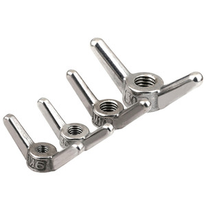 Precio de fábrica: Tuercas y pernos de acero inoxidable 304 316, tuercas de mariposa de tipo largo, tuercas de mano - Product Image 1