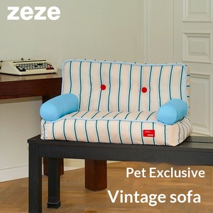 โซฟาบ้านสัตว์เลี้ยงสำหรับฤดูร้อน <span class=keywords><strong>Zeze</strong></span> แบบถอดซักได้ ดีไซน์ทรงสี่เหลี่ยมผืนผ้า สำหรับสุนัขและแมวขนาดใหญ่และขนาดเล็ก - Product Image 3
