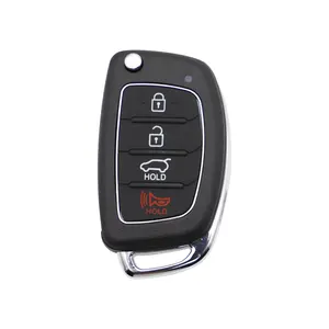 厂家批发优质汽车钥匙车辆钥匙H-云代3 1按钮汽车遥控钥匙433mhz带46芯片