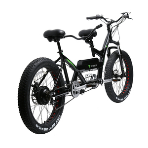 Vélo électrique <span class=keywords><strong>tandem</strong></span> à <span class=keywords><strong>moteur</strong></span> arrière TXED 26 pouces 500W 48V/13Ah, cadre en alliage, 7 vitesses - Product Image 2
