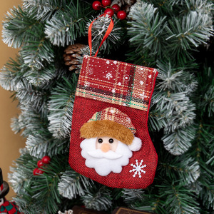 Ensemble de chaussettes de cadeau de <span class=keywords><strong>Noël</strong></span> de vente en gros, chaussettes longues décoratives de sacs de bonbons pour le sapin de <span class=keywords><strong>Noël</strong></span> ou la <span class=keywords><strong>cheminée</strong></span> - Product Image 5