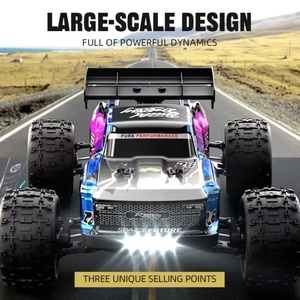 SJY C8803 RTR 1/12 Voiture RC 4x4 Brushless à LED 2.4G, Modèle de Camion Tout-Terrain Haute Vitesse Windranger, Jouet en Métal avec Câble USB - Product Image 4